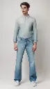 Blue Straight Fit Jeans